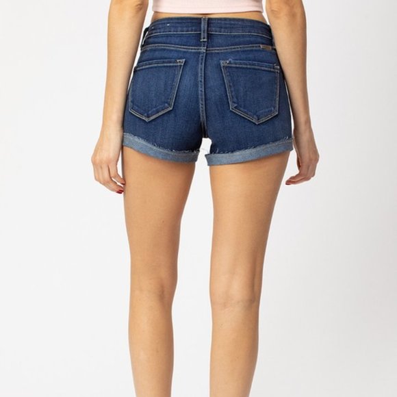 Kancan Hazel Ladies Women Denim Short KC7058D - Picture 4 of 5